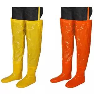 [셀러에이드]남녀 공용 허벅지 방수 장화 낚시 갯벌 작업 농사 물가 모내기