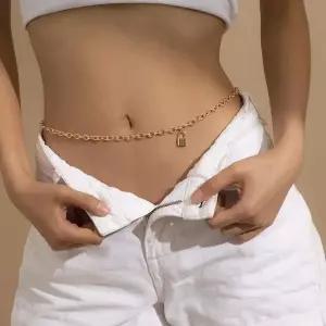 허리 장식 체인 드롭 바디 액세서리 벨리 주얼리 몸통 펜던트