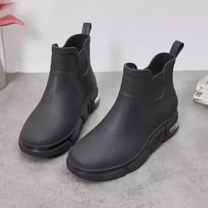 [골드스마일]남성용 방수 레인부츠 바닷가 캠핑 작업 발목 장화 슈즈 다용도