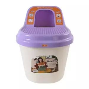 [골드스마일]고양이 화장실 방지 후드형 배변통 라벤더 후드형 방지 특 매트