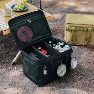 [골드스마일]대용량 캠핑 가방 이불 침낭 냄비 차박텐트 카라비너 글램핑