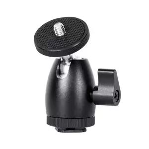 카메라 핫슈 1 4 볼헤드 마운트 삼각대 헤드 플래시 액세서리