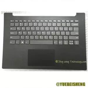 호환  YUEBEISHENG 레노버 아이디어패드 330C-14 330C-14IKB 130-14AST 130-14용 새 키보드 팜레스트 상단