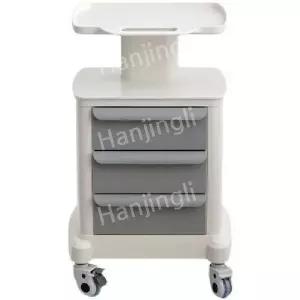 카트 치과 피부과 서랍형 트레이 이동형 웨건 바퀴 왜건 수납 흰색 진료 의료용