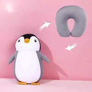 포근한 인형 쿠션 펭귄 모양 안락한 휴식용 방석 디자인 소프트