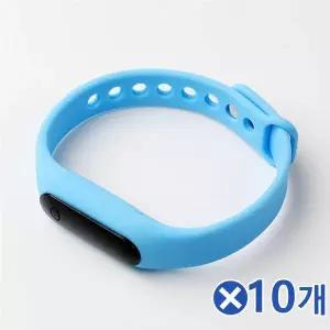 [셀러에이드]TBZ 색상랜덤 실리콘 LED 스포츠 손목시계x10개 학생시계