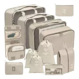 여행 출장 트래블 캐리어 옷정리 수납 파우치 세트 10종 12종