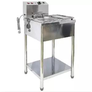 [에스이랜드]전기튀김기 MR-703 (스텐,1구) WL-1593