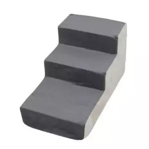 [셀러허브]관절보호용 압축스펀지 3단 펫계단 Y211765 강아지집 (S46153176)