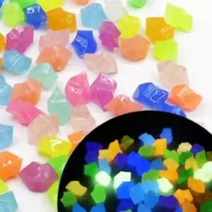 루미너스 인테리어 야광 스톤 대형 어항 장식용 돌 100개입