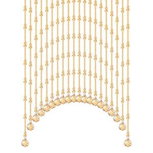 커튼 비즈발 가리개 중문 장식 비즈 인테리어 입구 레트로