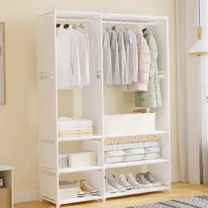 수납옷장 드레스룸행거 철제옷장 행거형옷장 가구