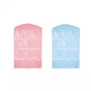 [골드스마일]16구 옷걸이형 보관함 수납 박스