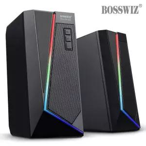 보스와이즈 924WFH77 RGB 터치 LED 2채널 USB 스피커 (OCS-S20)