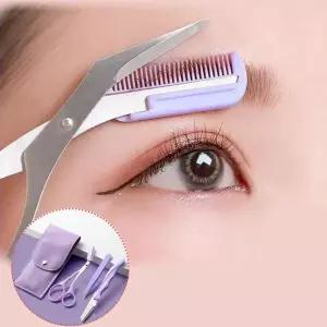 [에스에스_62]눈썹 칼핀셋 남자 눈썹가위 숱 정리 3종세트