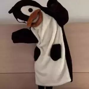 펭귄 캐릭터 극세사 동물잠옷 발토시 아동 실내복