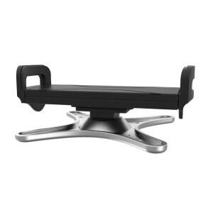 태블릿 PC 거치대 침실 설치 충전기 고정 적용 누워서 행잉 삼각대 접이식 실버