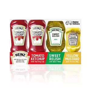 [셀러허브][하인즈] 코 스트코 하인즈 케찹 910g 2개+스위트 랠리쉬 769ml(855g) + 머스타 (S44295612)