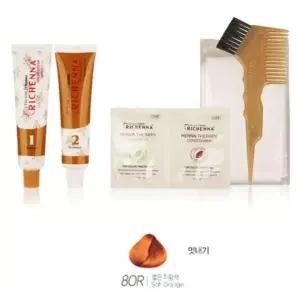 헤나 염색약 밝은오렌지