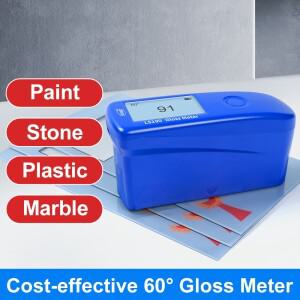 광택 측정기 60도 휴대용 페인트 잉크 세라믹 대리석 바닥 표면 테스터 LS190