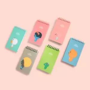 [오너클랜]BS 카카오 프렌즈 리틀 프렌즈 PP커버 스프링 수첩