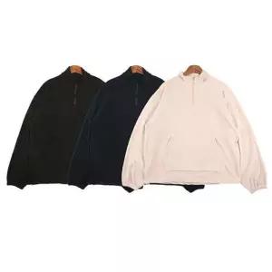 [라일리여성의류] Rly 무지 여성 후드 하프집업 캐주얼 집업 후드티 색