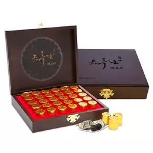 금산 흑삼 금흑단 30환 / 목함