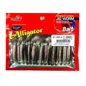 TBZ ST JRC 쏘가리 투톤 웜 4.5cm 루어 낚시 소프트