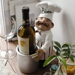 주방장인형 장식 와인홀더 와인 보관랙 거치대 와인렉 랍슨유통