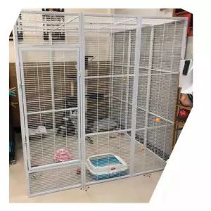 고양이 펜스 놀이터 열 단 철제 가정용 빌라 공간 층