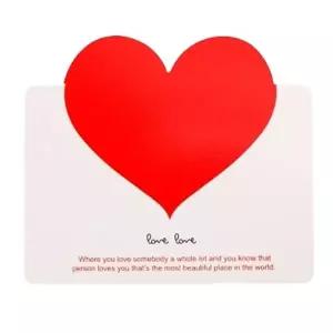 손편지 미니카드 메세지카드 하트 엽서세트 편지지 축하카드 ZF