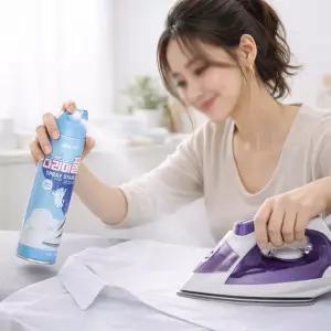 칼주름 다림풀 다리미풀 다림질 스프레이 셔츠 향기 정전기 방지
