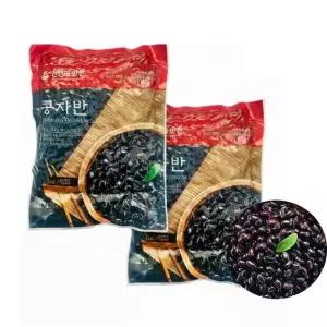 검은 콩자반 콩조림 1kg X2개 대용량 집반찬