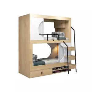 저상형2층침대 이층침대 손잡이 계단 책장 수납형