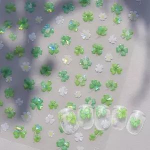 [셀러허브][에스에스_62]행운듬뿍 도톰스티커 네잎 엠보스티커 (S46506996)