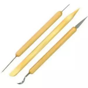 조소용 도구 지점토 조소도 도구 나무 조형 점토 공구 조각도구