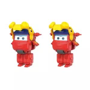 슈퍼윙스 3세 미니 장난감 로봇 루니 유아 선물 2P BNA