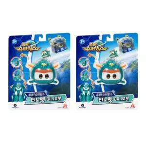 슈퍼윙스 남아 로보트 장난감 티노펫 미니로봇 X2 BNA
