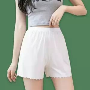 여성용 여름용 교복 스커트 속치마 속바지 화이트 Y커버 와이존