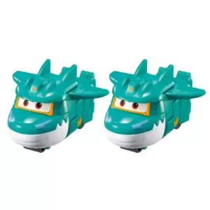 슈퍼윙스 티노 남아 미니 공룡 로봇 비행 장난감 2P BNA