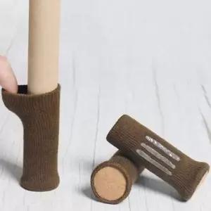 소음방지 의자발 커버 긁힘방지 식탁 커버 니트 양말 바닥