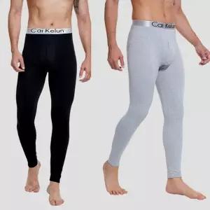 남성용 신축 슬림 기모 타이즈 발열 내복 겨울용 얇은 성인 남성