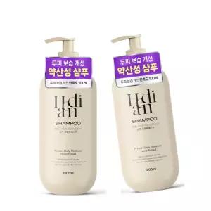 헤디안 향기좋은 대용량 단백질샴푸 1L X2(두피피지 74%개선)