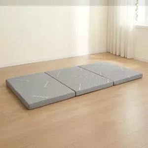 [라꾸라꾸] 3단 바닥매트리스 S사이즈 접이식침대 토퍼 원룸 자취방 손님용