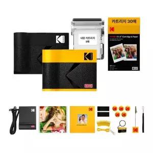 KODAK 코닥 미니3 ERA M300+38매+악세사리 포토프린터 사진인화기 휴대용 핸드폰 블루투스 {WLM}