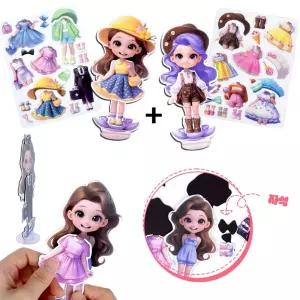 3살 4살 여아 자석 인형 옷입히기 장난감 여자아이장난감 소근육발달