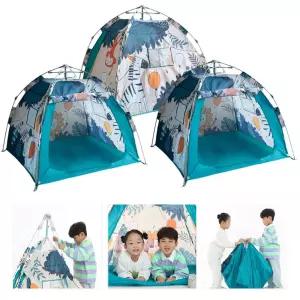 어린이집 키즈카페 캠핑놀이 원터치 아기 텐트 아가텐트 아기놀이텐트