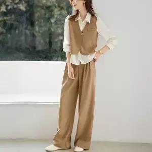 [알트베니] 베스트룩셔츠+팬츠(2PCS)