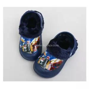 샌들 남아동 헬로카봇 토퍼 겨울슬리퍼 털신 EVA 방한