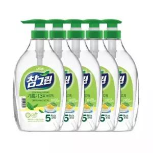 [참그린]레몬녹차 기름기뽀드득 1kg 펌프 x 5개